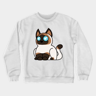 Plump Cat Siamese Crewneck Sweatshirt